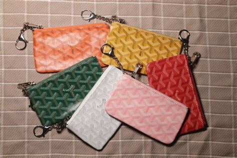 goyard keychain|goyard key pouch.